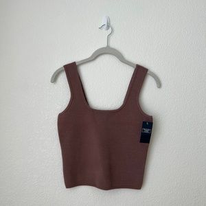 NWT | Abercrombie Squareneck Sweater Tank